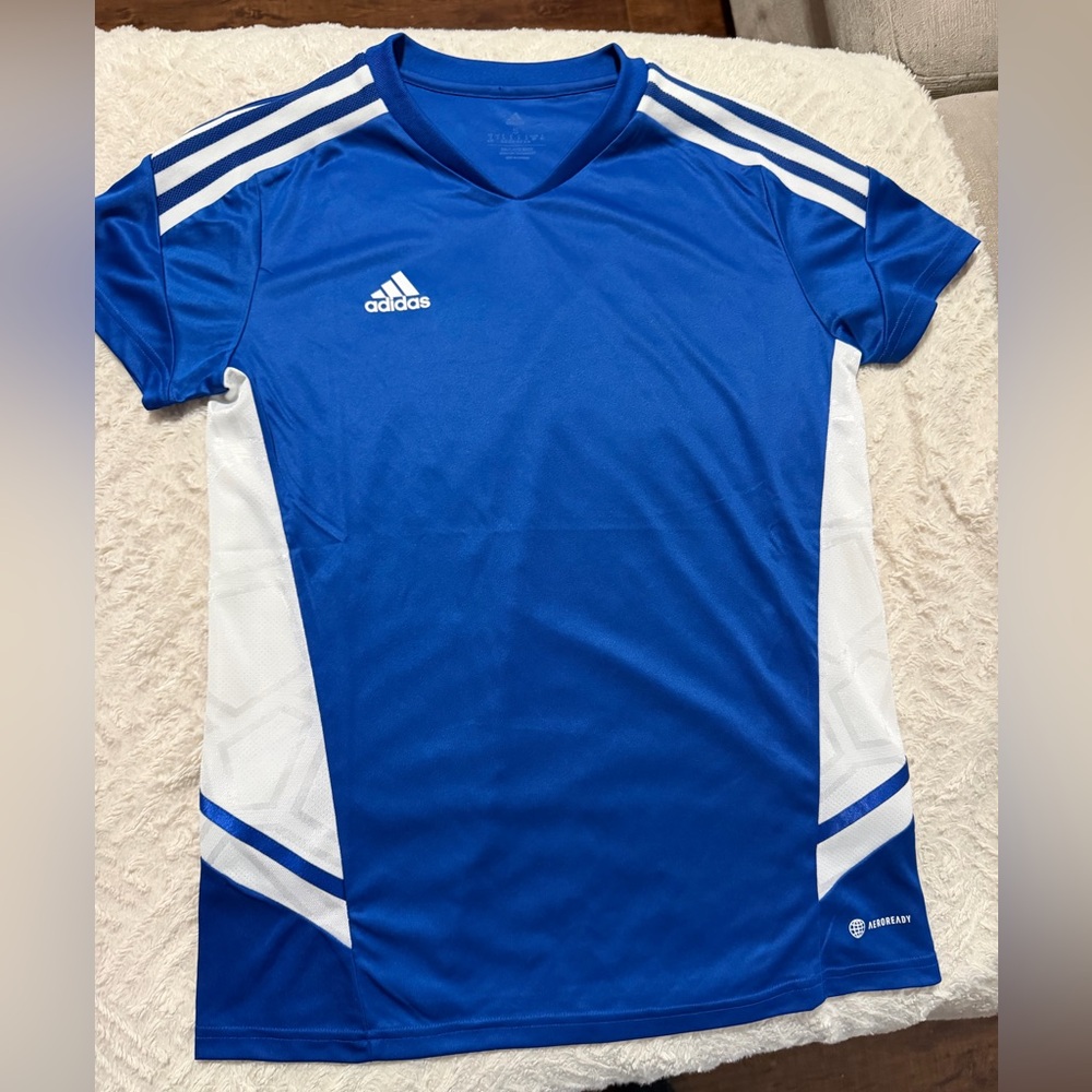 Adidas Royal Blue Athletic Shirt